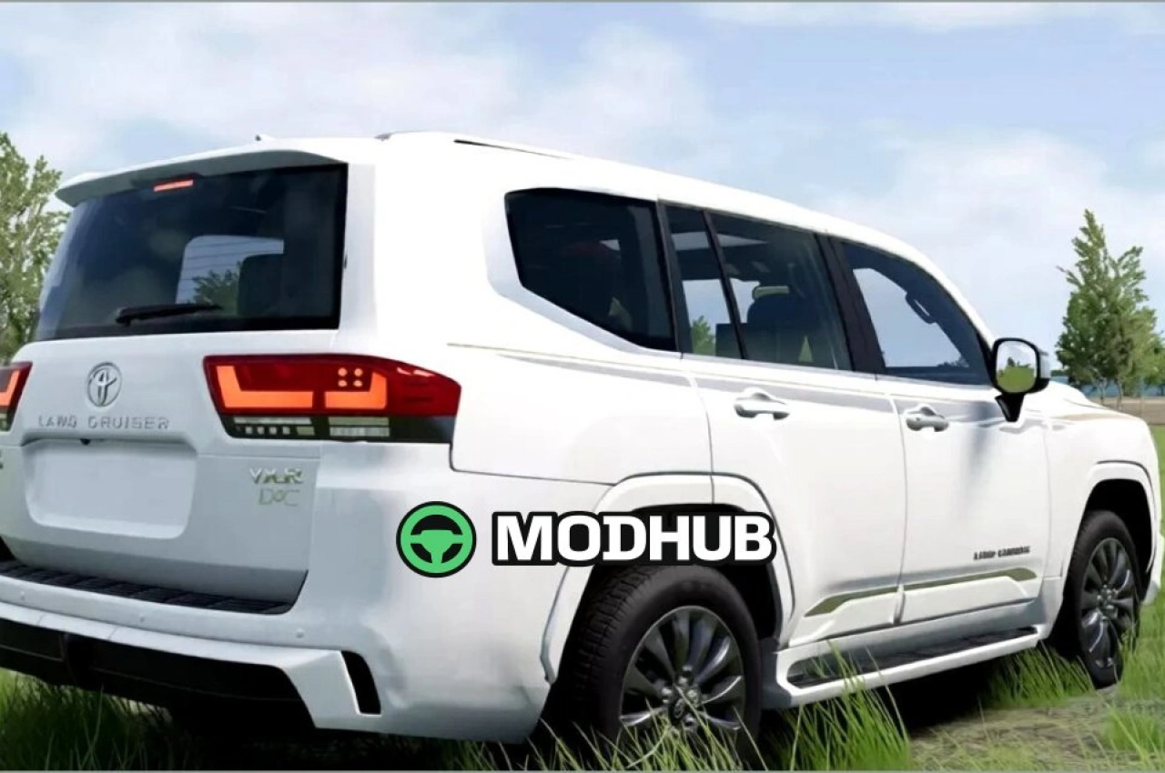 Автомобіль Toyota Land Cruiser 300 V1.1 для BeamNG.drive