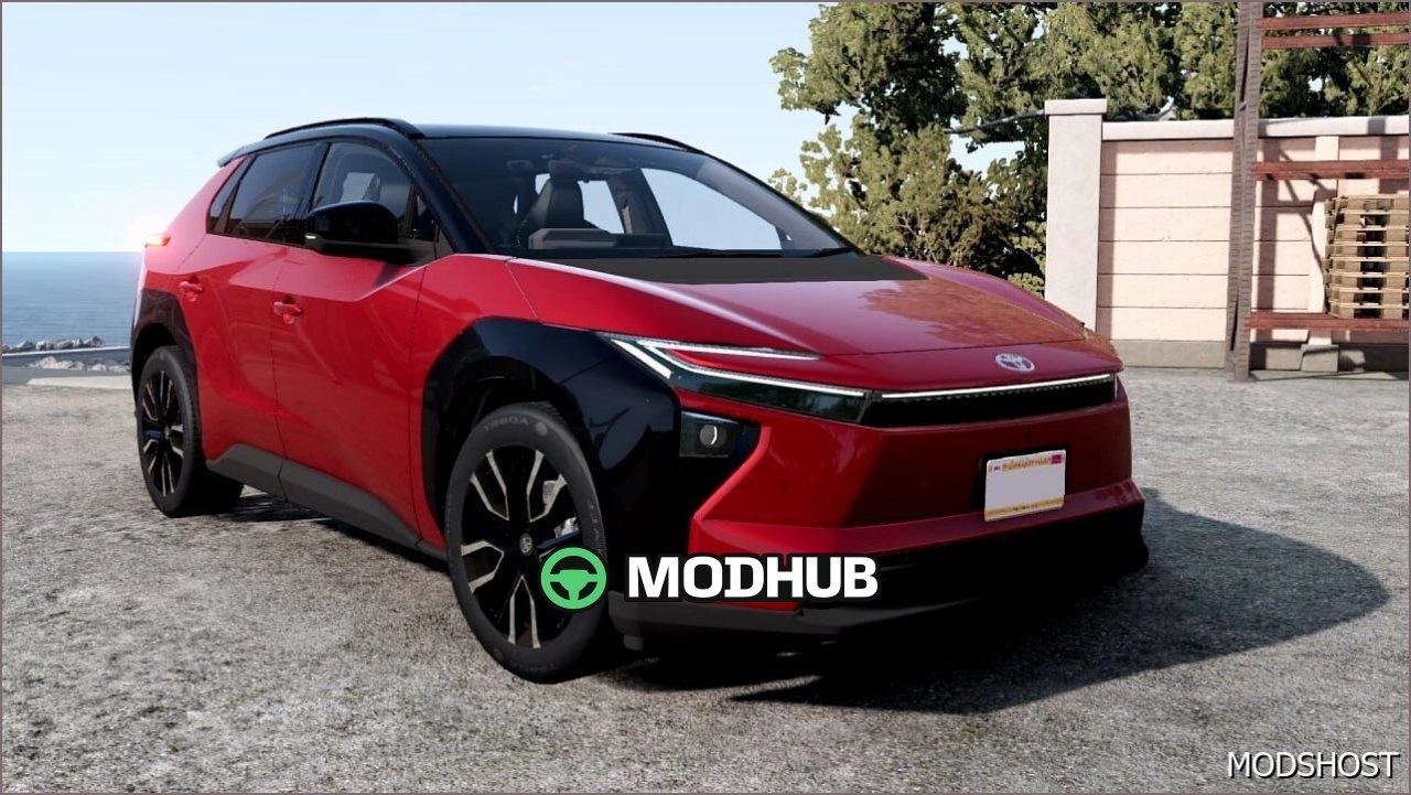 Автомобіль Toyota Bz4x/Lexus Rz/Subaru Solterra для BeamNG.drive