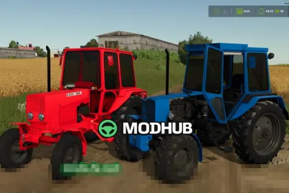 Мод на трактори UMZ-8040/8244 для Фермер Симулятор 25 — 1