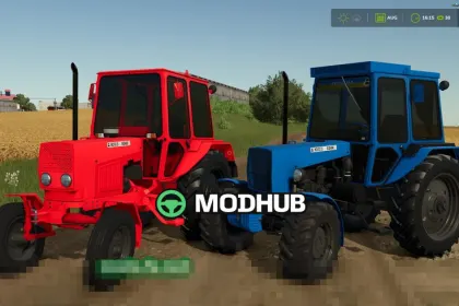 Мод на трактори UMZ-8040/8244 для Фермер Симулятор 25 — 5