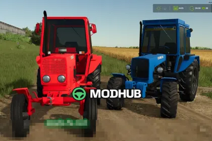 Мод на трактори UMZ-8040/8244 для Фермер Симулятор 25 — 6