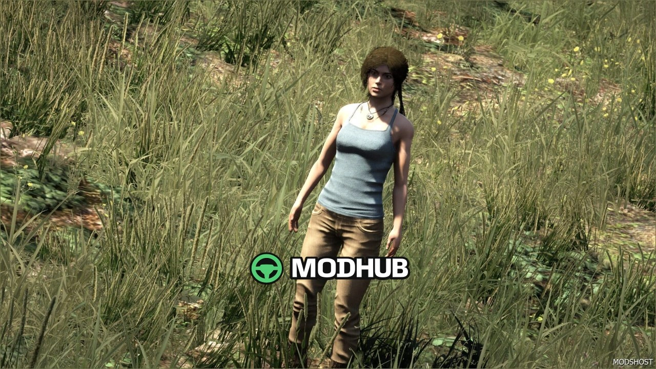 Мод персонажа Лара Крофт V2 для GTA 5