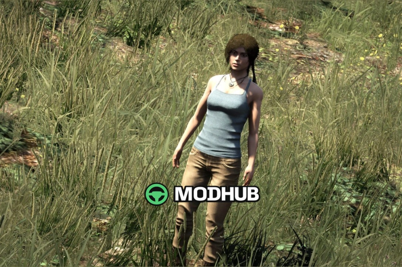 Мод персонажа Лара Крофт V2 для GTA 5