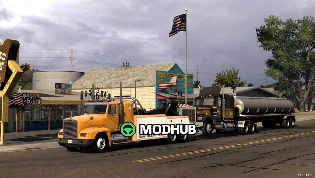 Евакуатор DLC Addon V2.1 для American Truck Simulator