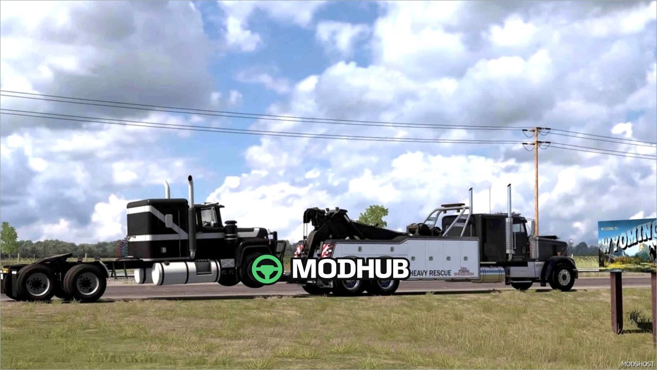 Евакуатор DLC Addon V2.1 для American Truck Simulator