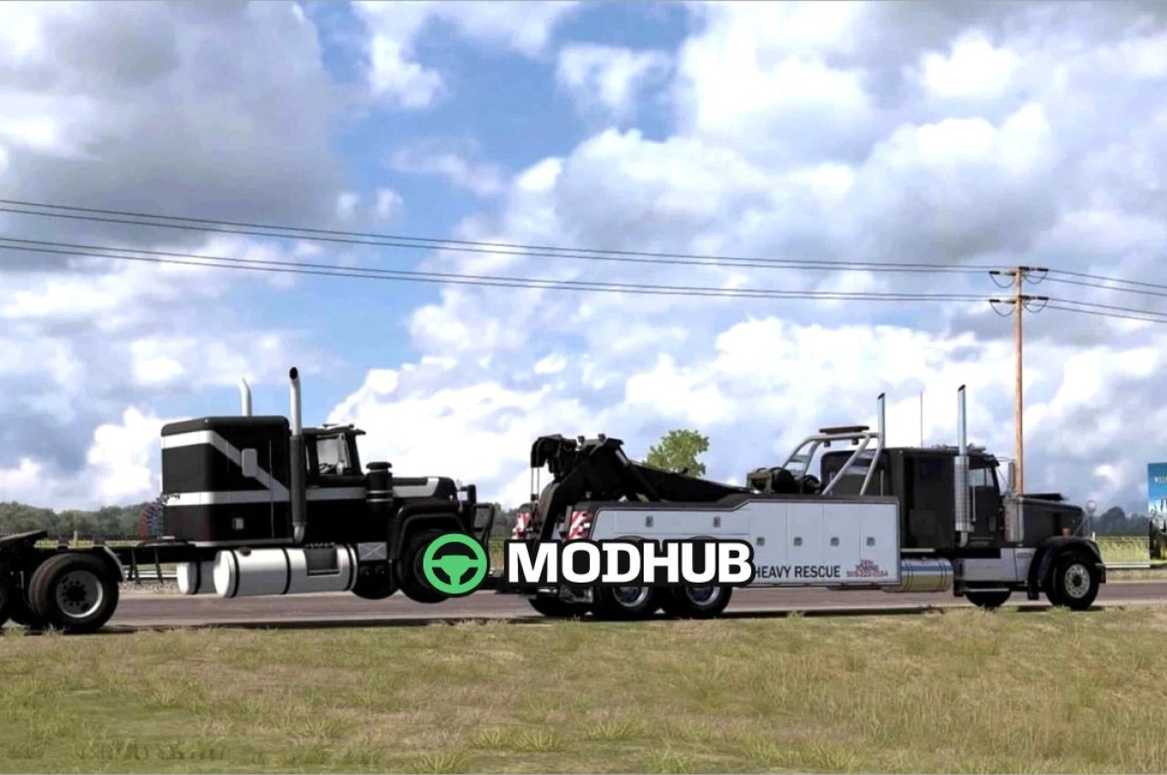 Евакуатор DLC Addon V2.1 для American Truck Simulator