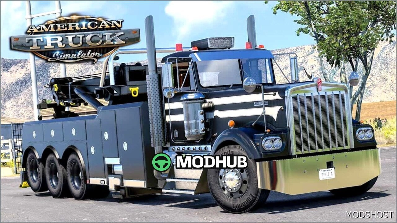 Вантажівка Kenworth W900A Custom Mega для American Truck Simulator