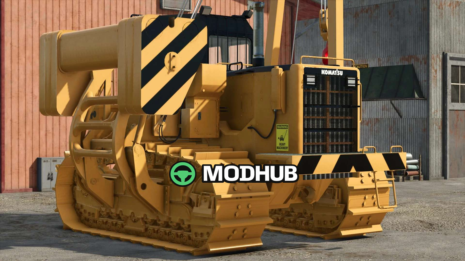 Mod für Bulldozer Komatsu D355C für Farming Simulator 25 - Screenshots