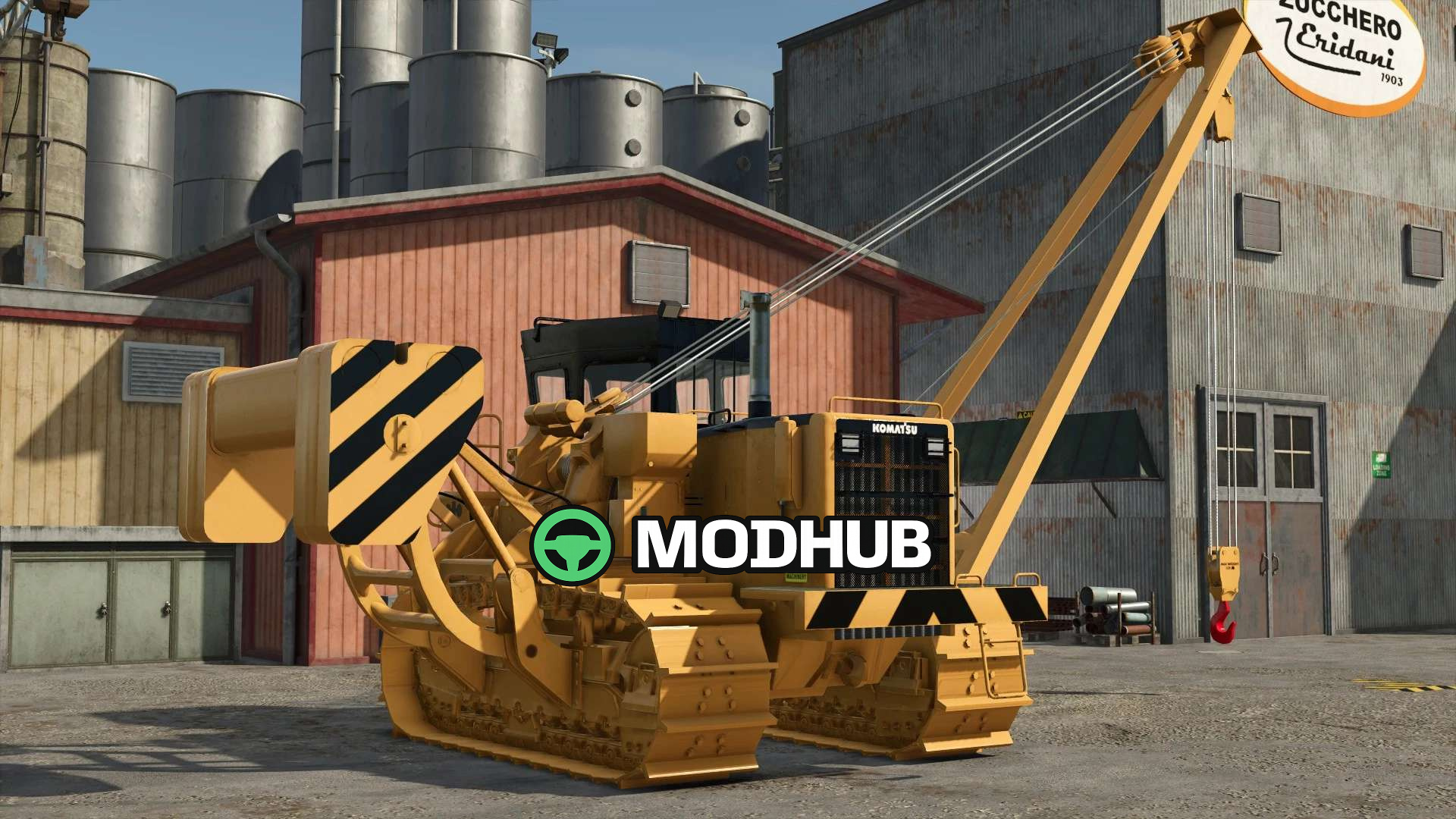 Mod für Bulldozer Komatsu D355C für Farming Simulator 25 - Screenshots
