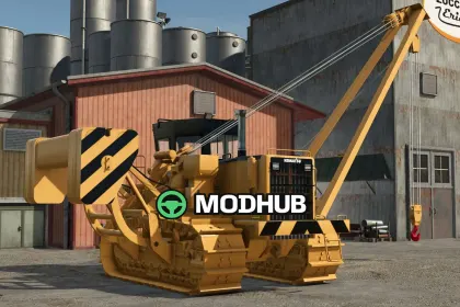 Мод на Бульдозери Komatsu D355C для Фермер Симулятор 25 — 4