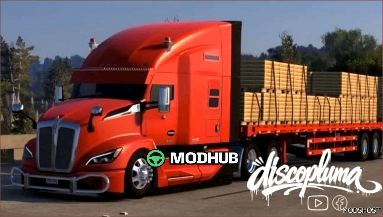 Вантажівка Kenworth T680 Next GEN для American Truck Simulator