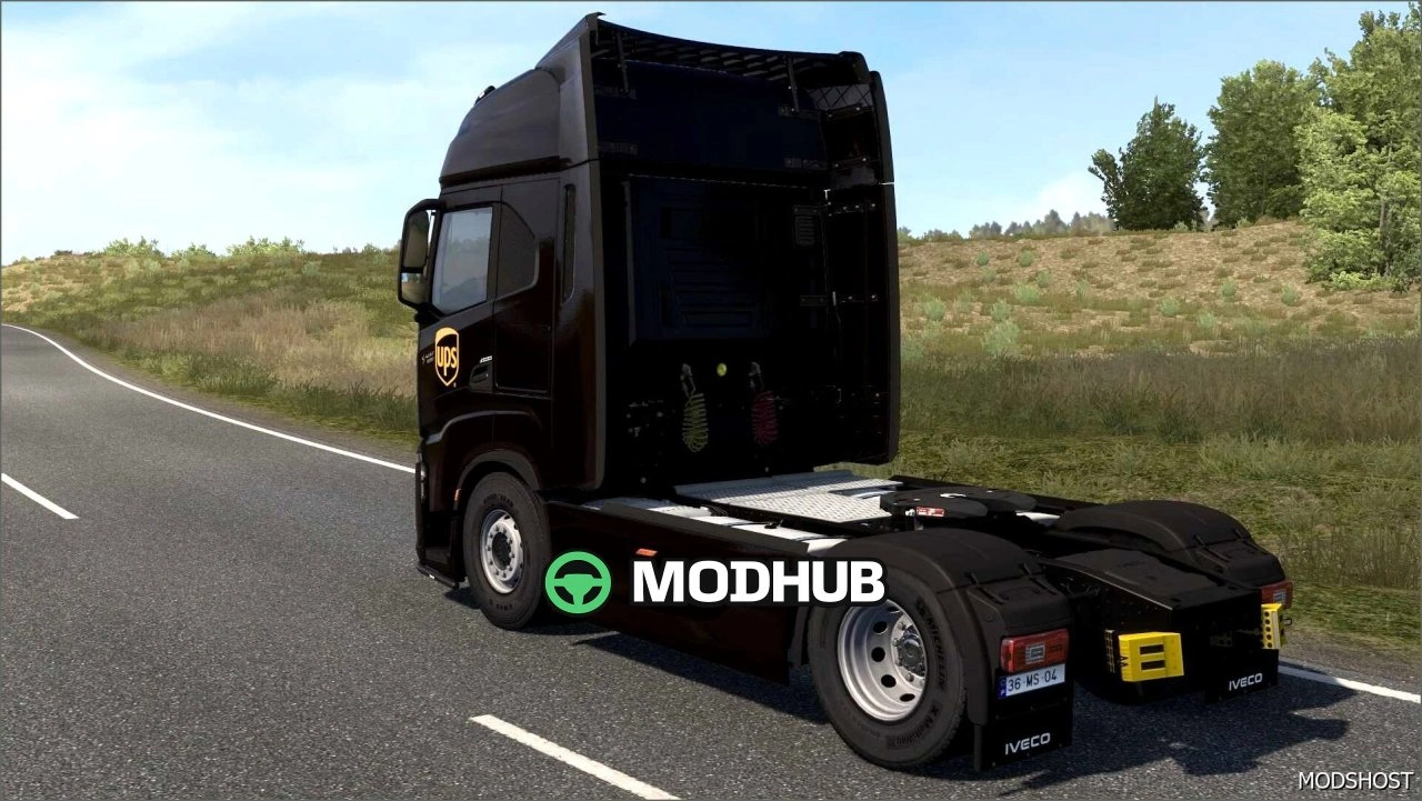 Скін UPS Iveco S WAY 30 03 2026 1.50-1.58 для Euro Truck Simulator 2