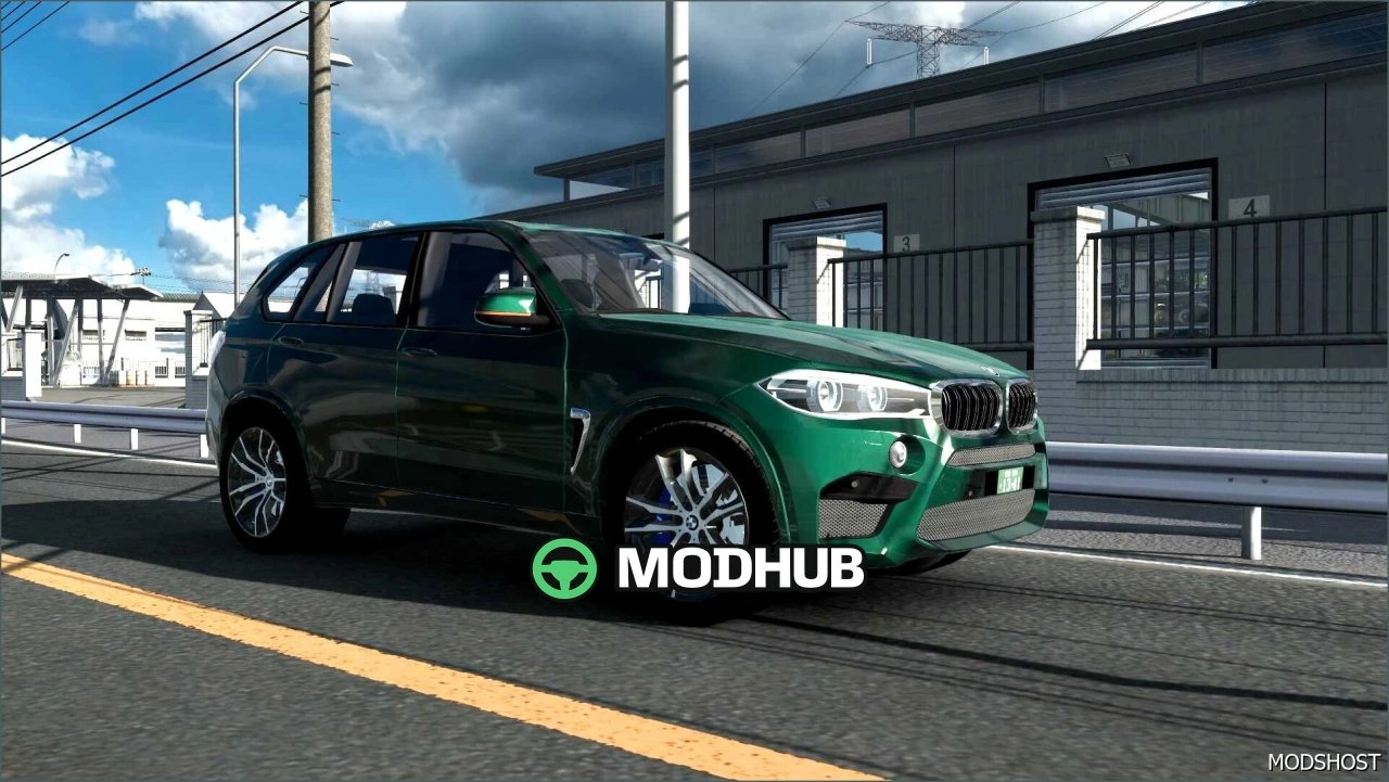 Автомобіль BMW X5M 2020 для Euro Truck Simulator 2