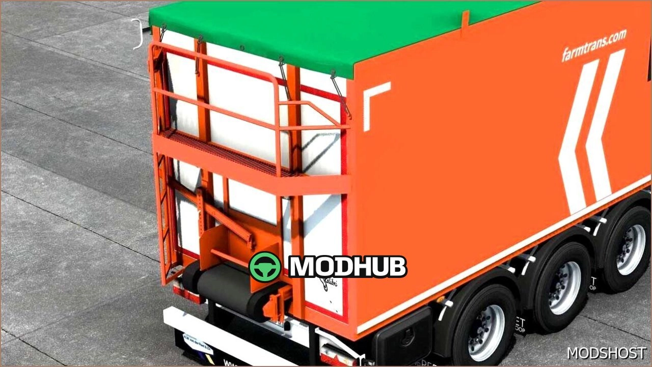 Причеп Kolibri Belttrailer V1.8 для Euro Truck Simulator 2