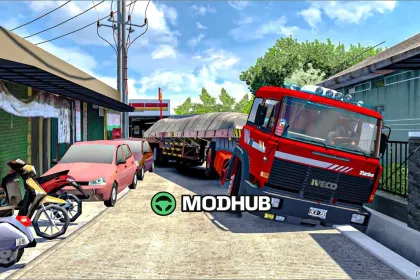 Challenging Narrow Roads Map for Euro Truck Simulator 2