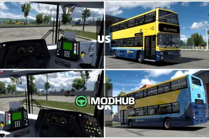 Bus ALX400 DD 1.49-1.58 for Euro Truck Simulator 2