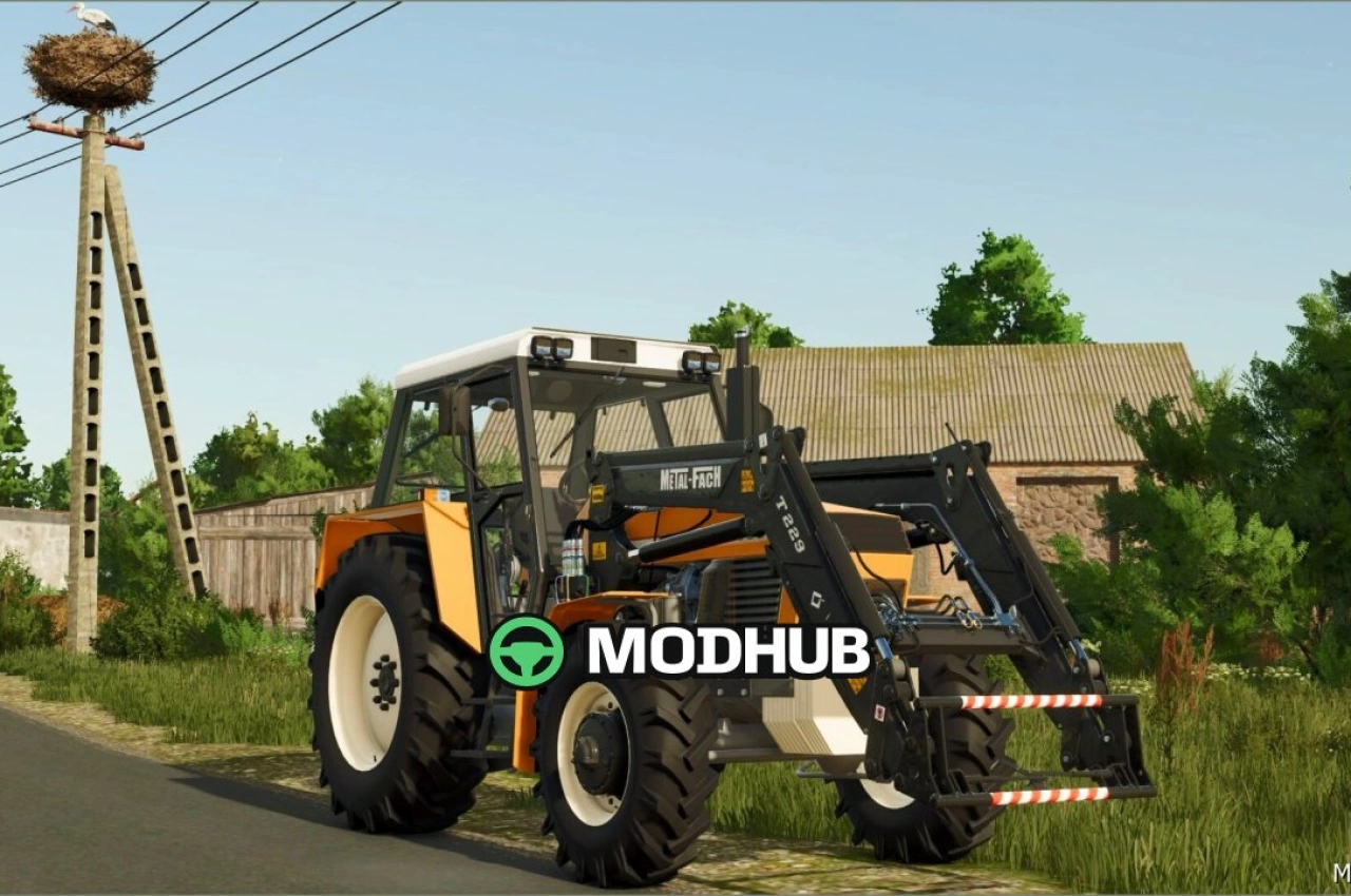 Трактор FS25 Ursus 914 1014 для Farming Simulator 22