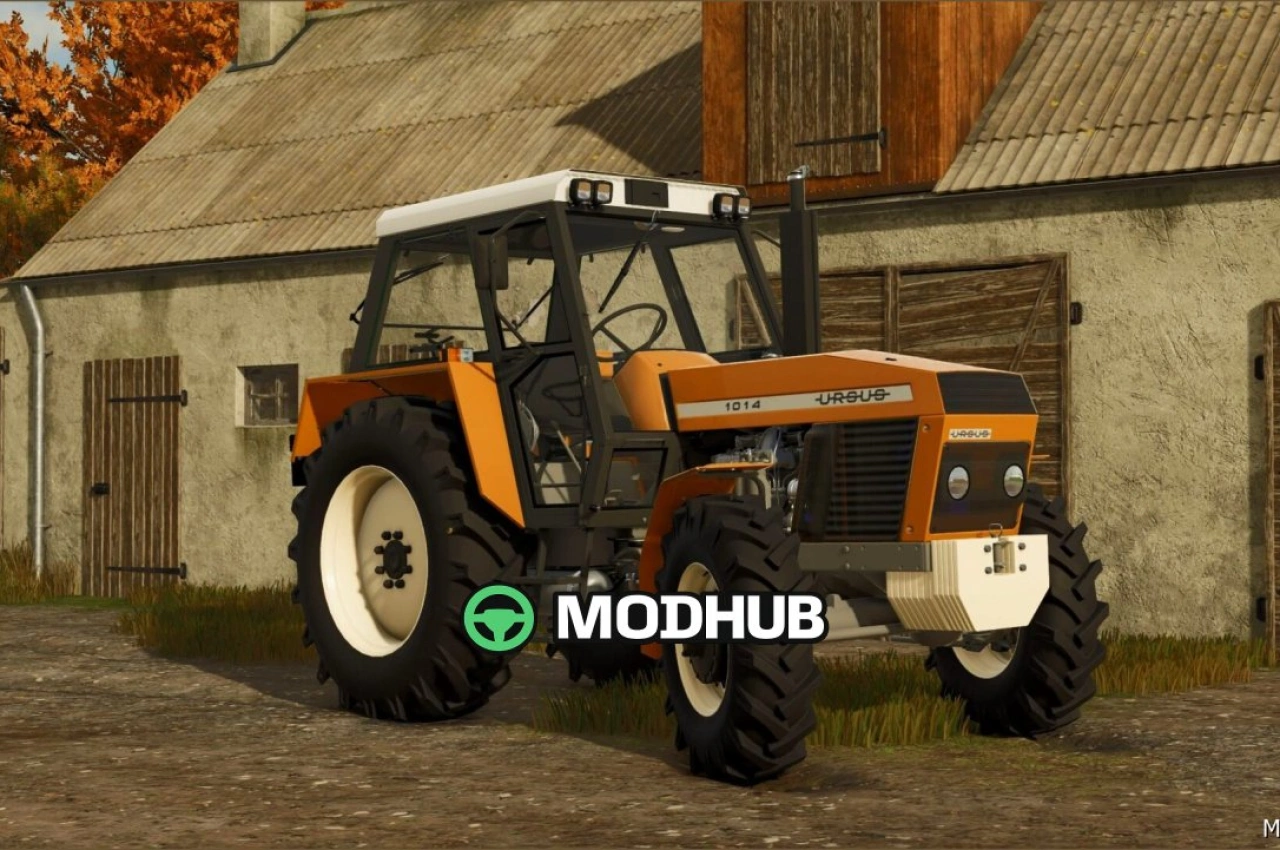 Трактор FS25 Ursus 914 1014 для Farming Simulator 22