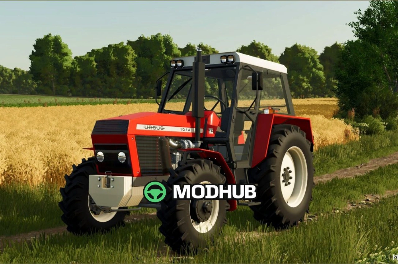 Трактор FS25 Ursus 914 1014 для Farming Simulator 22
