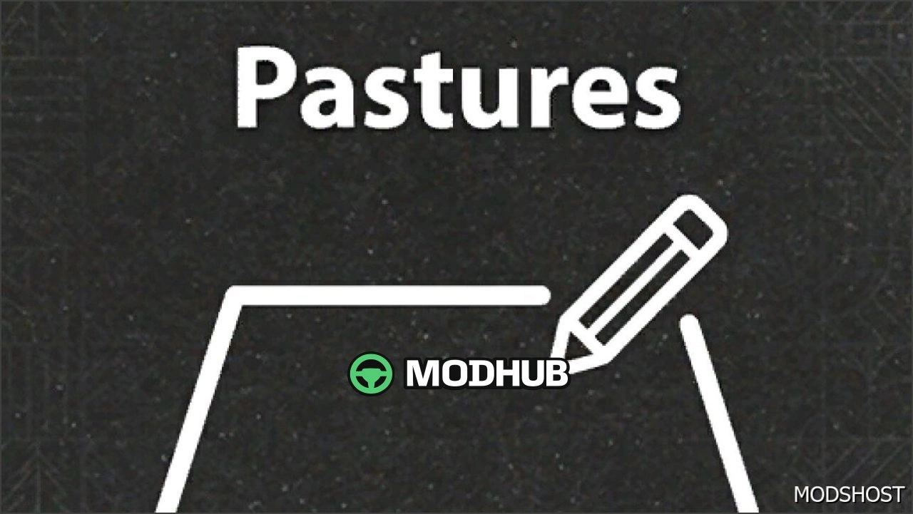 Bearbeitbare Weiden für Farming Simulator 25