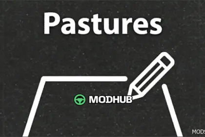 Bearbeitbare Weiden für Farming Simulator 25