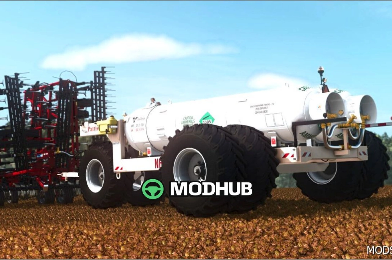 Розкидач рідких добрив Lizard 4800 NH3 для Farming Simulator 25