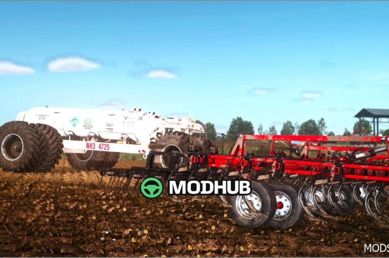 Розкидач рідких добрив Lizard 4800 NH3 для Farming Simulator 25