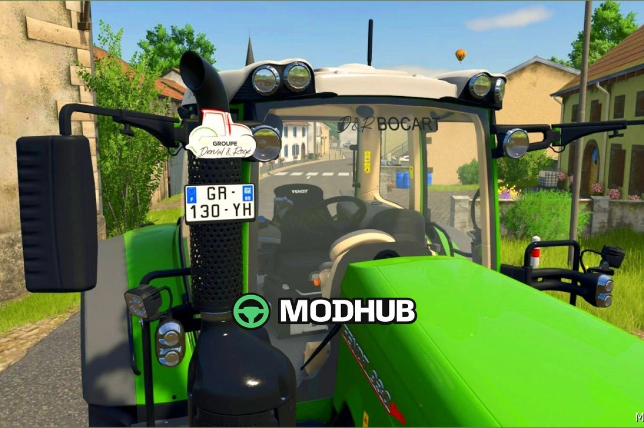 Трактор Fendt 900 Vario S4 для Farming Simulator 25