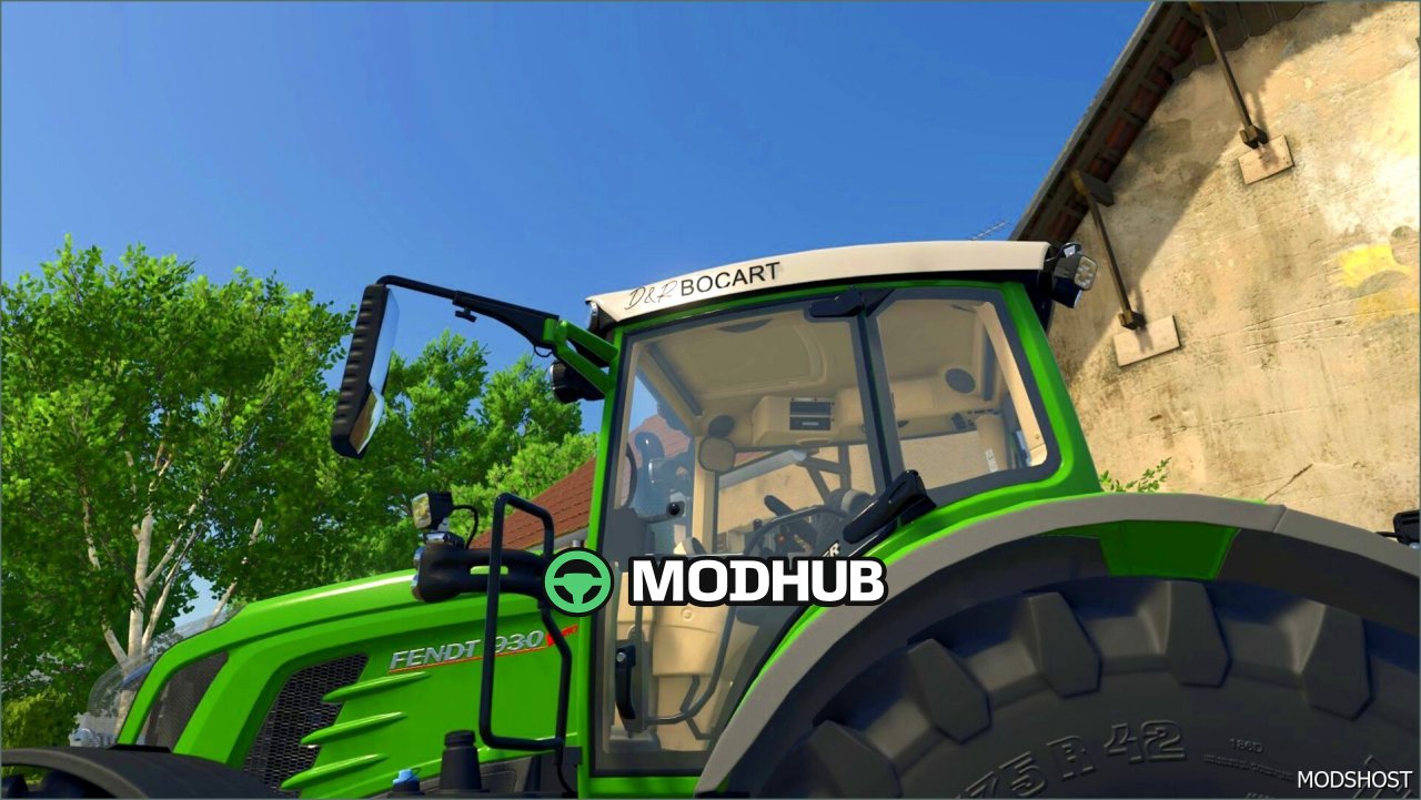 Трактор Fendt 900 Vario S4 для Farming Simulator 25