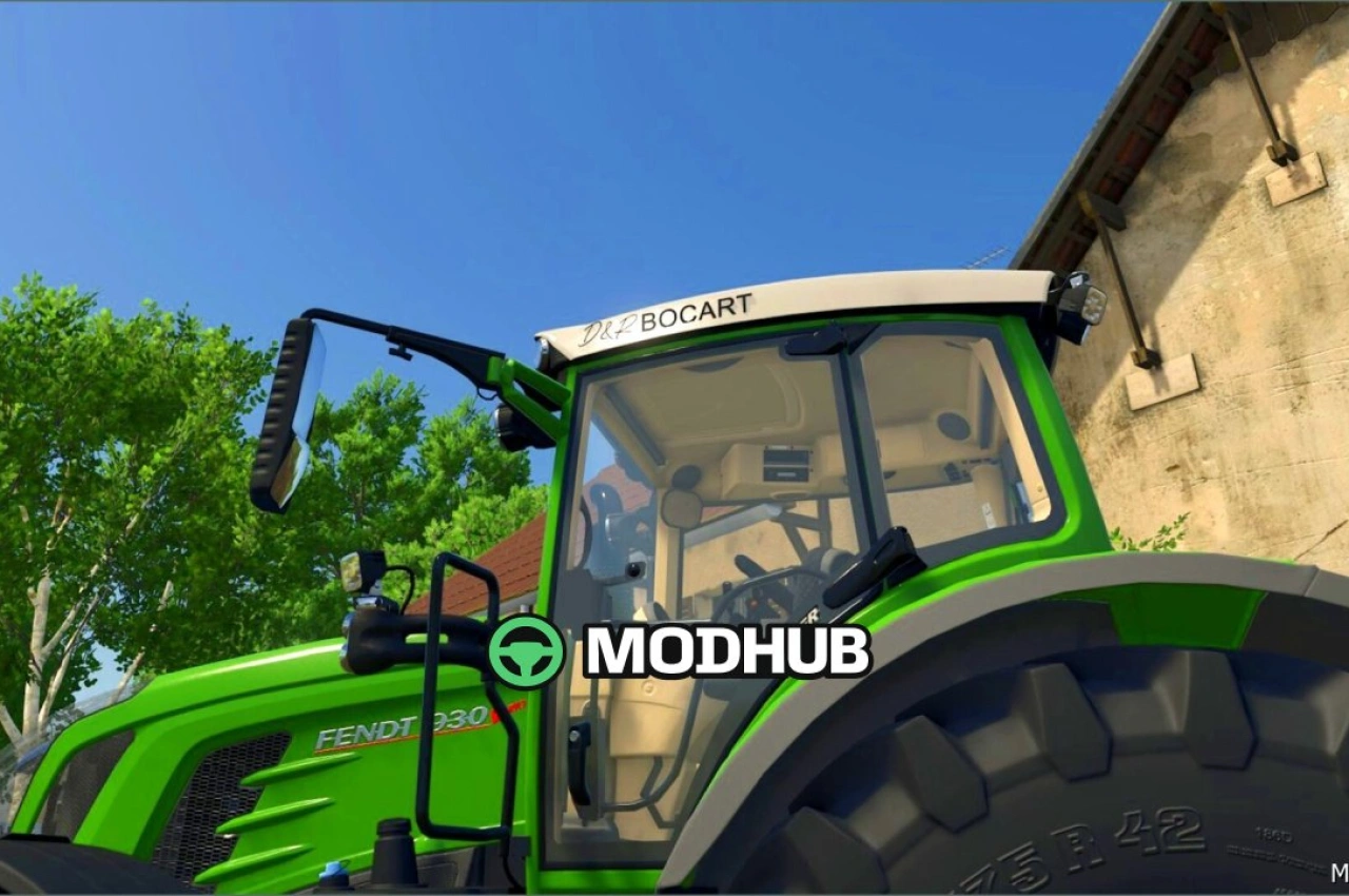 Трактор Fendt 900 Vario S4 для Farming Simulator 25