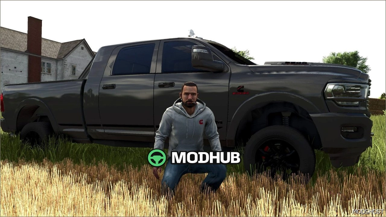 Худі Cummins для Farming Simulator 25