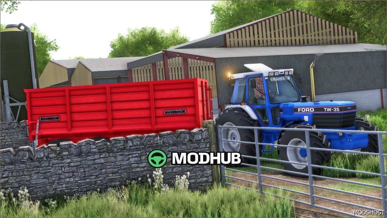 Трактор Ford TW35 Grassmen для Farming Simulator 25