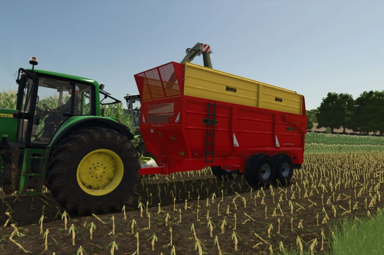 Причіп Herron H2 18T для Farming Simulator 25