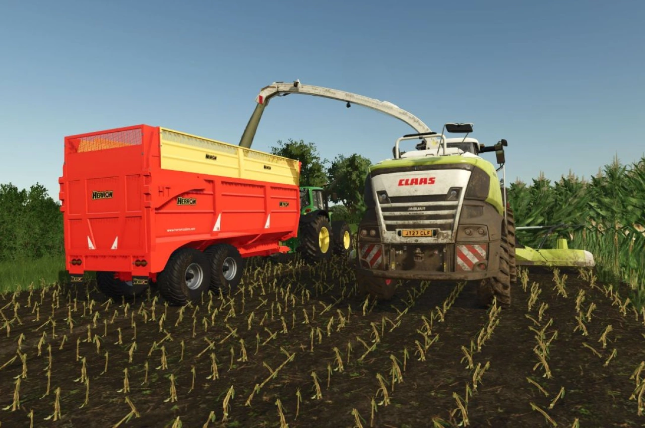 Причіп Herron H2 18T для Farming Simulator 25