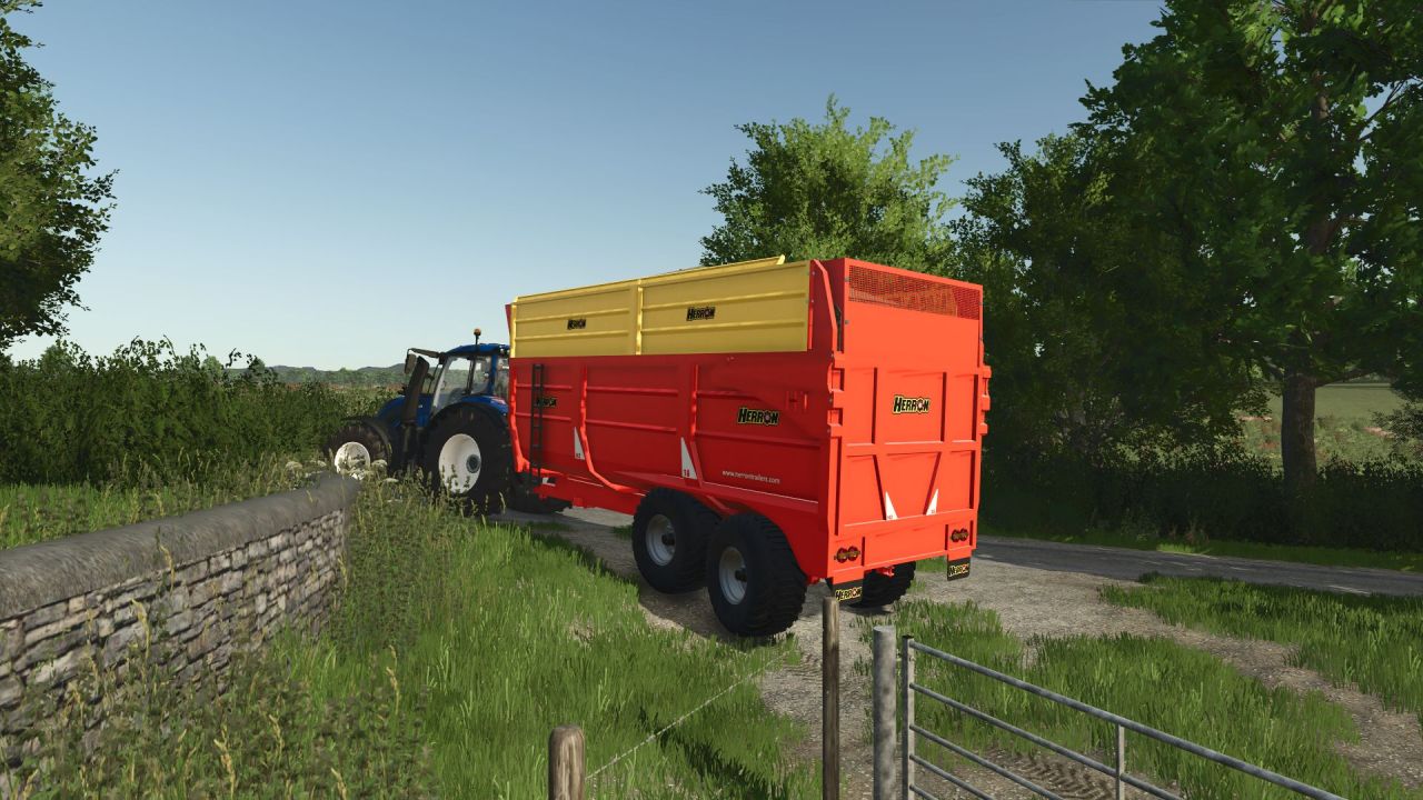 Причіп Herron H2 18T для Farming Simulator 25