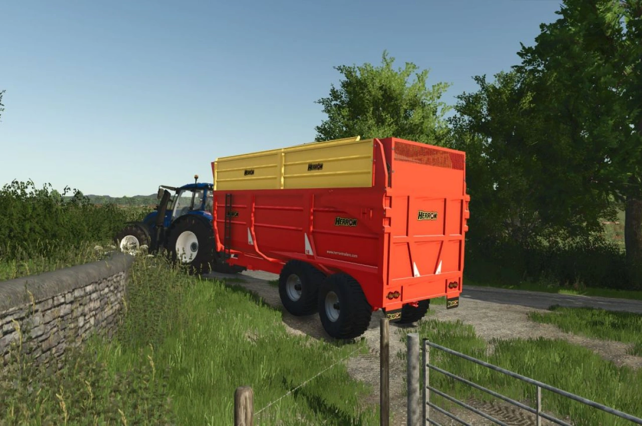 Причіп Herron H2 18T для Farming Simulator 25