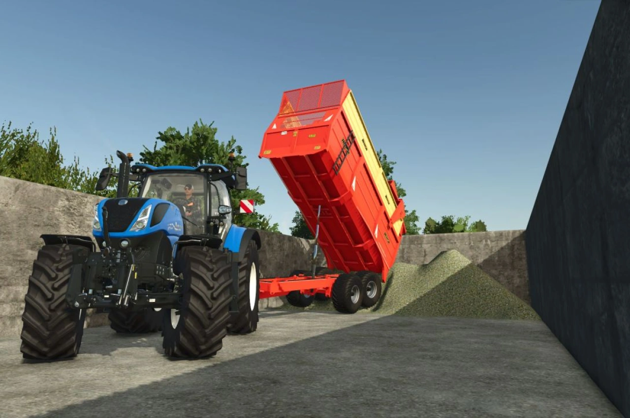 Причіп Herron H2 18T для Farming Simulator 25