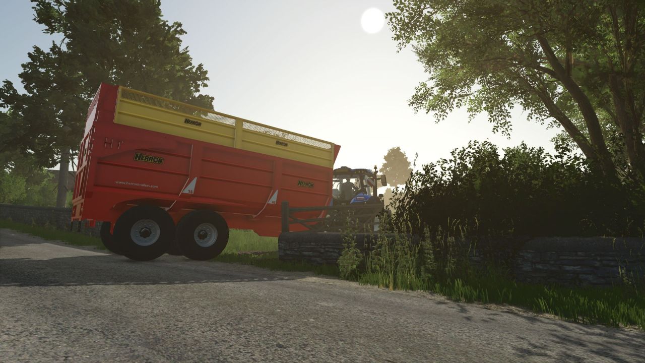Причіп Herron H2 18T для Farming Simulator 25