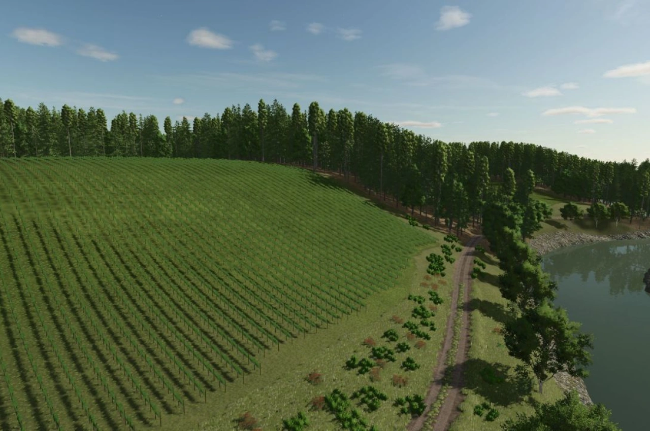 Карта Eichenbach для Farming Simulator 25