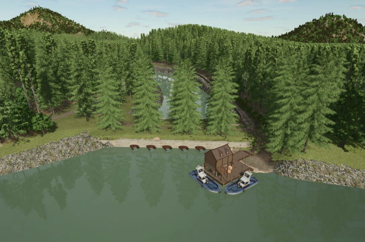 Карта Eichenbach для Farming Simulator 25