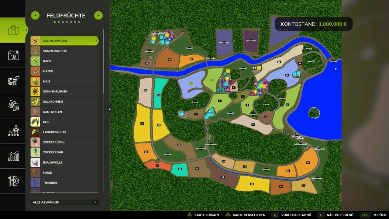 Карта Eichenbach для Farming Simulator 25