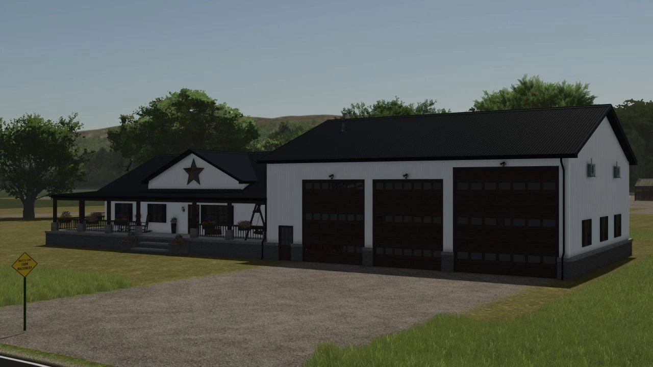 Будівля Будинок з 3 спальнями та 2 ванними для Farming Simulator 25