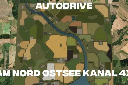 Autodrive für die Karte Kiel Canal für Farming Simulator 25