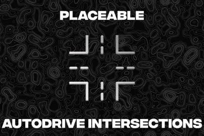 AutoDrive XT Kreuzung für Farming Simulator 25