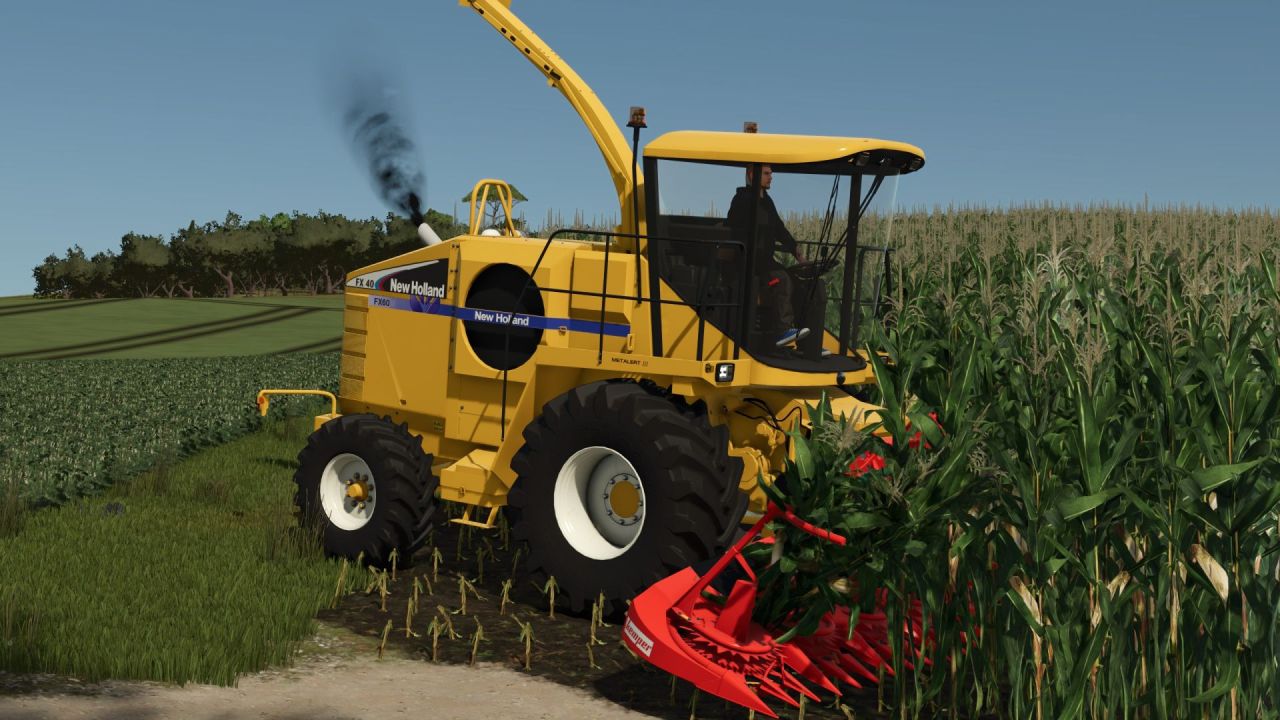 Трактор New Holland FX US для Farming Simulator 25