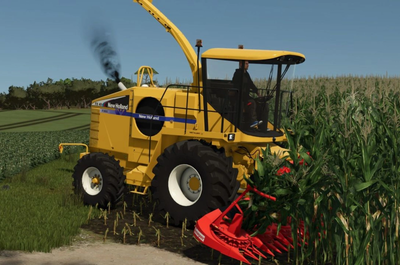 Трактор New Holland FX US для Farming Simulator 25