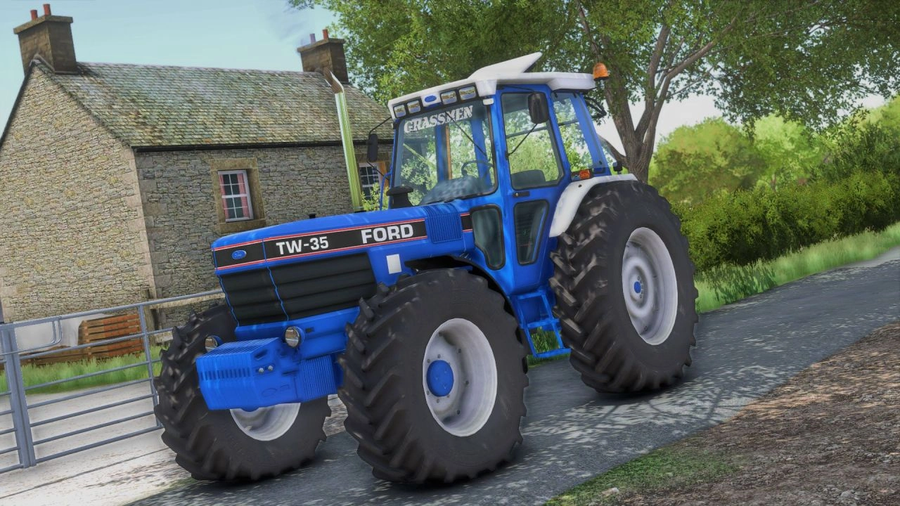 Трактор Ford TW35 GRASSMEN для Farming Simulator 25