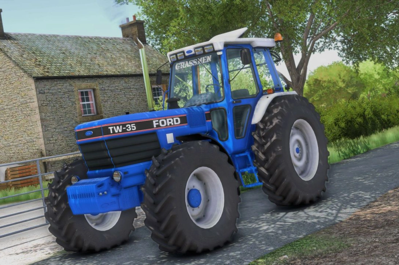 Трактор Ford TW35 GRASSMEN для Farming Simulator 25