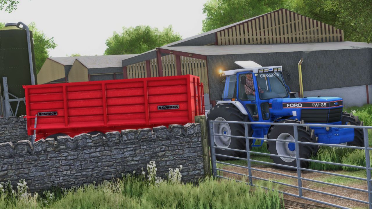Трактор Ford TW35 GRASSMEN для Farming Simulator 25