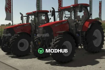 Mod na Potężny Traktor Case IH Puma CVX dla FS25 (170–230) — Nowe Dźwięki i Poprawka Hamulców — 2
